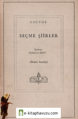 Goethe - Seçme Şiirler