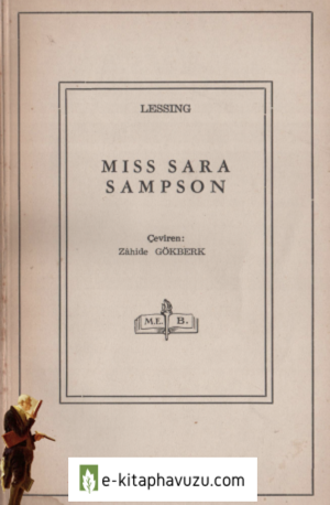 Gotthold Ephraim Lessing - Miss Sara Sampson kitabı indir