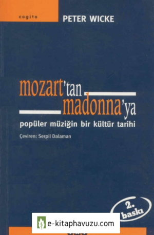 Peter Wicke - Mozart'tan Madonna'ya [Cogito] kiabı indir