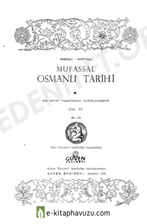 Mustafa Cezar - Mufassal Osmanlı Tarihi 6.cilt kiabı indir