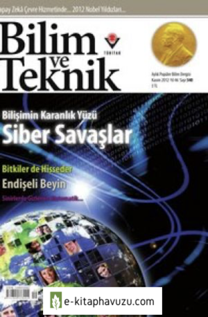 Bilim Ve Teknik Dergisi 540. Sayı - Kasım 2012 kiabı indir