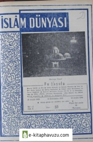İslam Dünyası M.raif Ogan - Sayı 80 25 Aralık 1953 kiabı indir