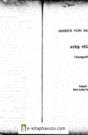 Marius Von Mayenburg - Ateş Yüzlü kiabı indir