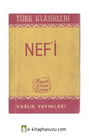 Nef'î - Abdülkadir Karahan