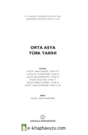 Türk Osrta Asya Türk Tarihi (1)