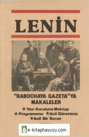 V. I. Lenin - Rabochaya Gazeta'ya Makaleler