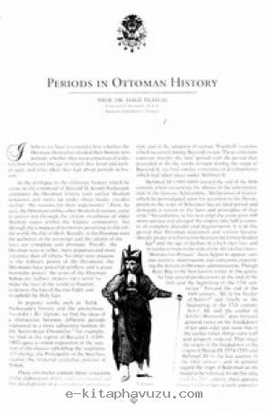 Halil İnalcık - Periods In Ottoman History kiabı indir
