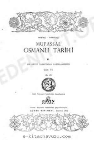 Mustafa Cezar - Mufassal Osmanlı Tarihi 6.cilt