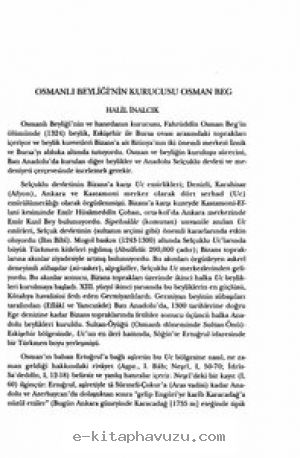 Osmanlı Beyliği'nin Kurucusu Osman Beg