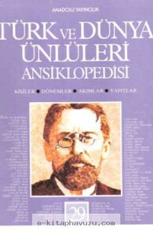 Türk Ve Dünya Ünlüleri Ansiklopedisi 29 kiabı indir