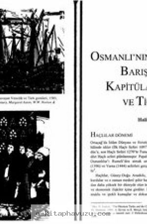 Osmanlı'nın Avrupa İle Barışıklığı Kapitülasyonlar Ve Ticaret